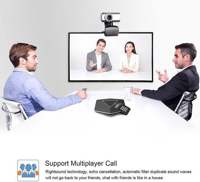 Alt view image 5 of 7 - CMOS Sensor Web Computer Camera Built-in Microphone USB Plug and Play for Desktop PC Laptop for Video Calling A7220C HD