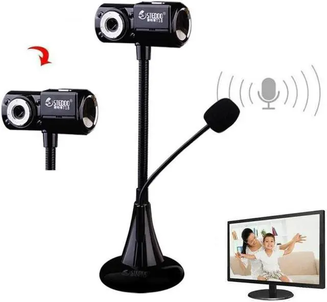 Main image of HD USB 2.0 Webcam PC Camera Vertical WebCam Digital Video Web Camera With MIC For Computer PC Laptop For WIN10 8