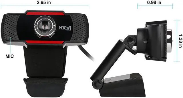 Alt view image 5 of 5 - Camera With Absorption Microphone MIC USB WebCam Webcam HD 12M Pixels PC Camera For Skype For Android TV Rotatable Computer