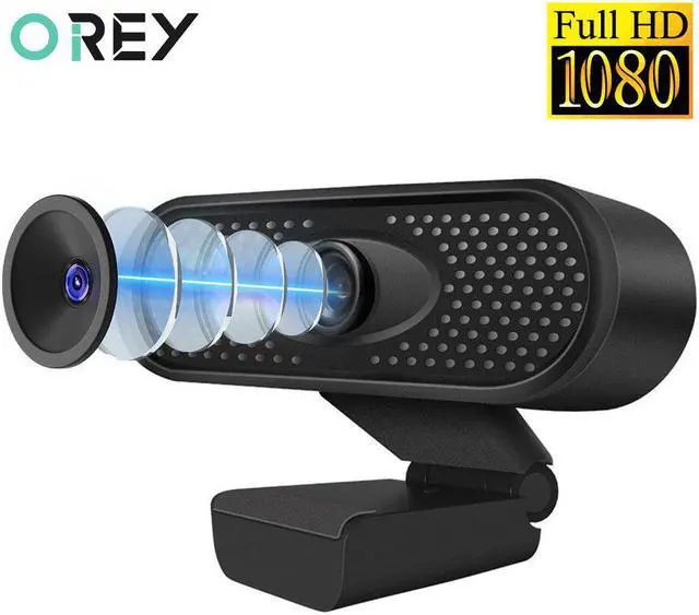 Main image of 1080P Full HD Web Camera With Built-in Microphone USB Plug Web Cam For PC Computer Laptop Desktop YouTube Online Teaching