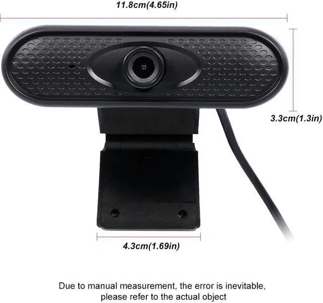 Alt view image 3 of 5 - USB Webcam HD 1080p Camera Web Cam MIC Clip-on for Computer Laptop Web Camera 360 Degree Usb Camera