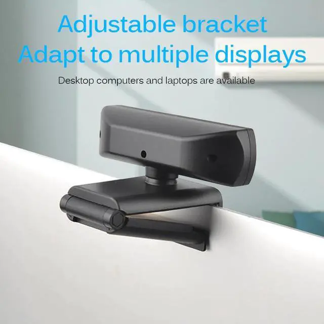 Alt view image 3 of 5 - Webcam 1080p 60fps Focus Web Camera with Noise-Cancelling Microphone PC Camera Webcam with tripod for Live Online Teaching