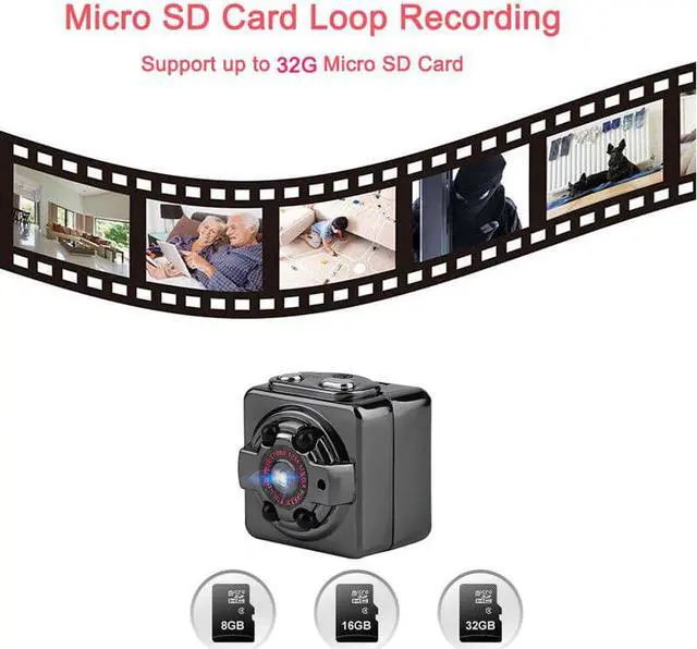 Alt view image 4 of 5 - Camera HD 1080P Camera Camcorders Sport DV IR Night Vision Motion Detection Small Camcorder DVR Video Recorder Cam