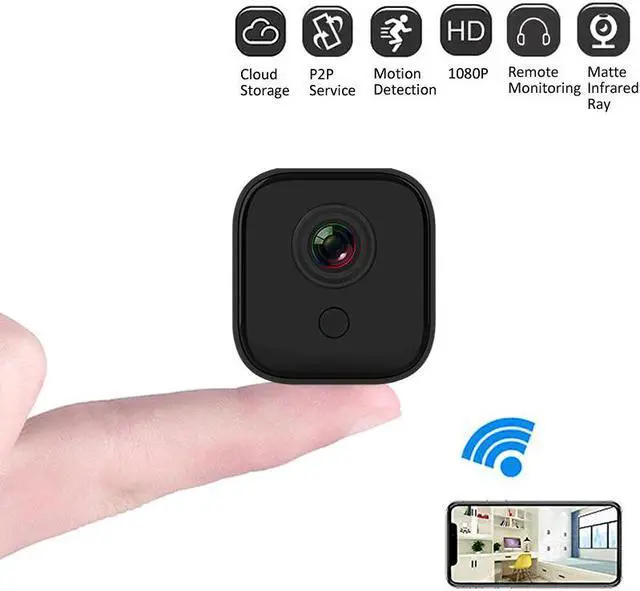 Main image of Mini Camcorder 1080P Portable DV Camera WiFi IP Camera Remote Monitor Night Vision Wireless Home Camera Audio Sport Cam