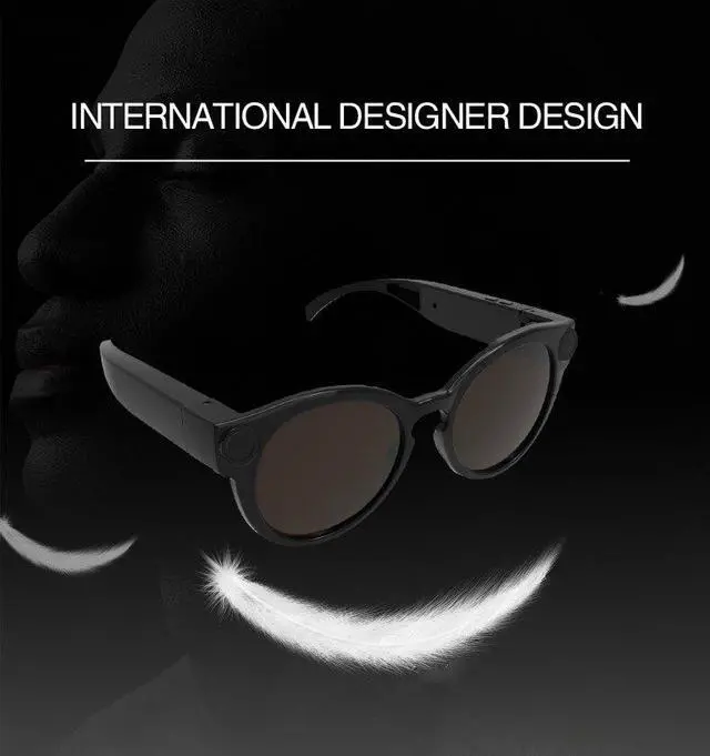 Alt view image 4 of 5 - Glasses WiFi Mini Camera HD 1080P DVR Video Audio Recorder Portable Outdoor Sport Sunglasses Cam Micro IP Camcorder