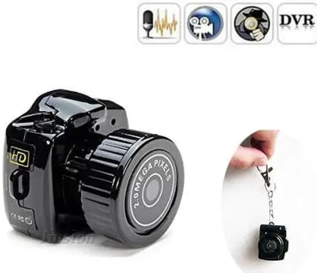 Alt view image 3 of 5 - Y2000 Digital Mini Action Camera Video Audio DVR Small Camcorder Webcam Portable Car Pocket Micro Cam With Key Chain