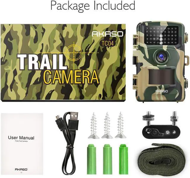 Alt view image 4 of 5 - Trail Game Camera 14MP 1080P Wildlife Hunting Scouting Cam IP66 Waterproof Camera with 120° Detecting Range Hunting Camera