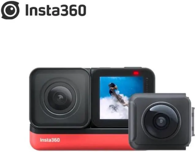 Alt view image 7 of 7 - in stock 360 ONE R Action Camera 5.7K 4K Wide Angle Waterproof Sport Video Camera For iPhone and Android