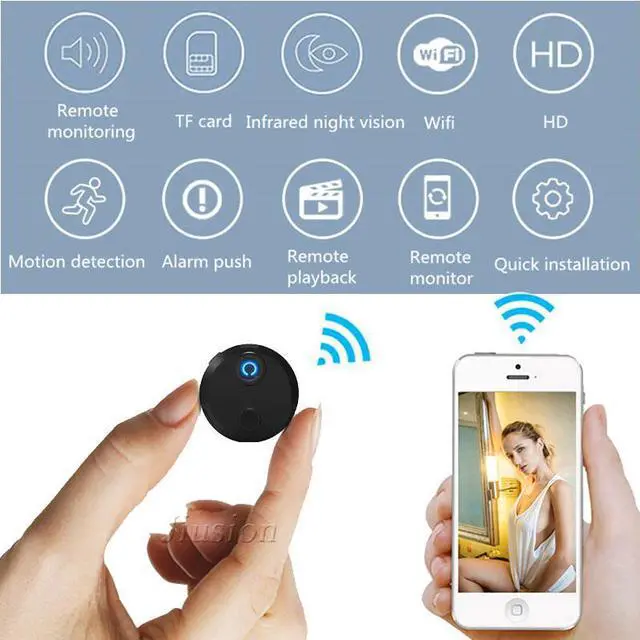 Main image of Mini Wifi Sport Camera Full HD 1080P IP Micro Cam Night Vision Digital DV DVR Video Motion Sensor Small Body Camcorder