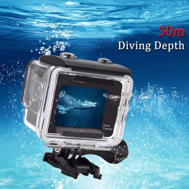 Alt view image 4 of 5 - 1080P HD Action Camera 4K Touch Screen WiFi Remote Control Sports Video Camcorder 30fps Mini Helmet Waterproof Sports DV Camera
