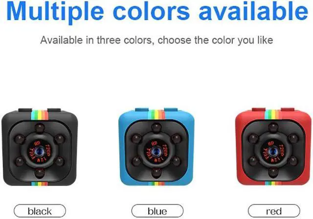 Alt view image 4 of 5 - Mini HD Camera corders Webcam 1080P Web Sport DV Sensor Night Vision Car DVR Camera Wide Angle Web Cam Camcorders