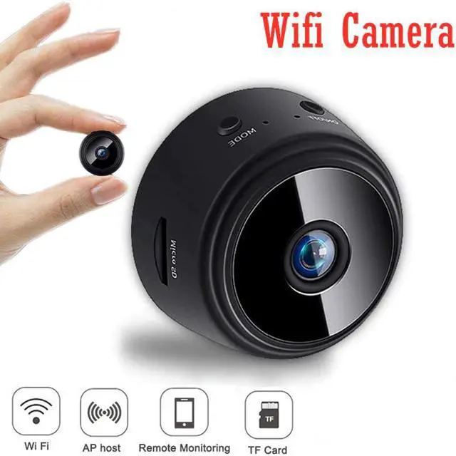 Alt view image 7 of 7 - 1080P IP P2P Wifi Mini Camera Security Camera Infrared Night Vision Wireless Surveillance Camera CCTV Baby Monitor Sport Cam