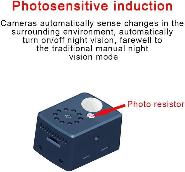 Alt view image 4 of 5 - 2019 new  1080P HD Mini Camera Motion Detection PIR Camera Night Vision DVR Camcorder Sport DV Video Small Cam Standby 30 Days