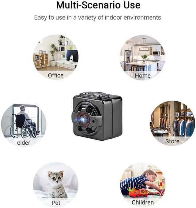 Alt view image 2 of 5 - Camera HD 1080P Camera Camcorders Sport DV IR Night Vision Motion Detection Small Camcorder DVR Video Recorder Cam