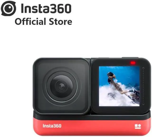 Alt view image 3 of 5 - 360 ONE R new sports Action Camera  5.7K 360 4K  wide angle waterproof video camera For iPhone and Android