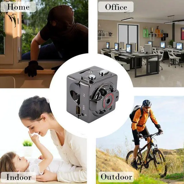 Alt view image 4 of 7 - Full HD Mini Camera Camcorder Car DVR Motion DV Recorder Night Vision Video Sport DV Micro Camera dice Cam pk sq11 sq13