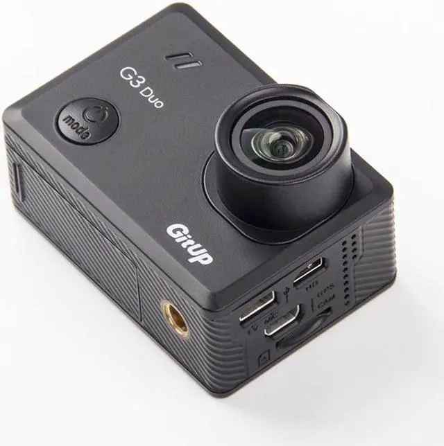 Alt view image 3 of 5 - G3 Duo 90 Degree Lens Action Camera 2K 12MP 2160P Sport Action Camera 2.0" Touch LCD Screen GYRO Optional GPS Slave Camera