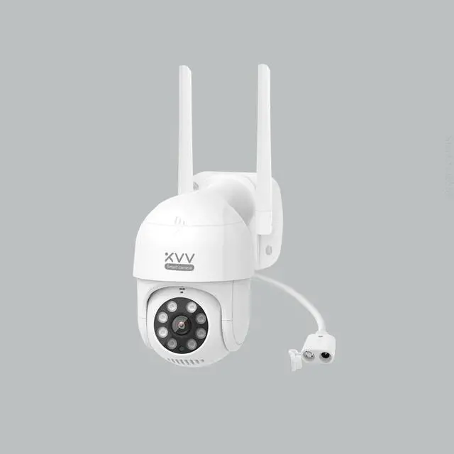 Alt view image 4 of 5 - Mijia xiaovv PTZ action camera IP65Infrared night vision rotation 1080P HD image quality 8 night vision lights 360 camera