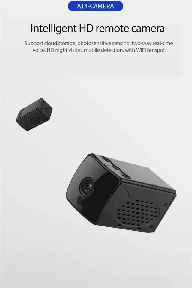 Alt view image 3 of 5 - 2400 mAh wifi Mini Camera 1080P Magnetic Action Camera Wireless IP Remote Built-in Battery Cam Baby Monitor