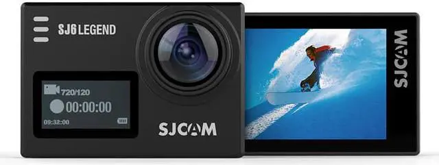 Alt view image 5 of 5 - SJ6 Legend Gyro Action Helmet Sports DV Camera Waterproof 4K NTK96660 2.0" Touch Screen Sport Video DVR