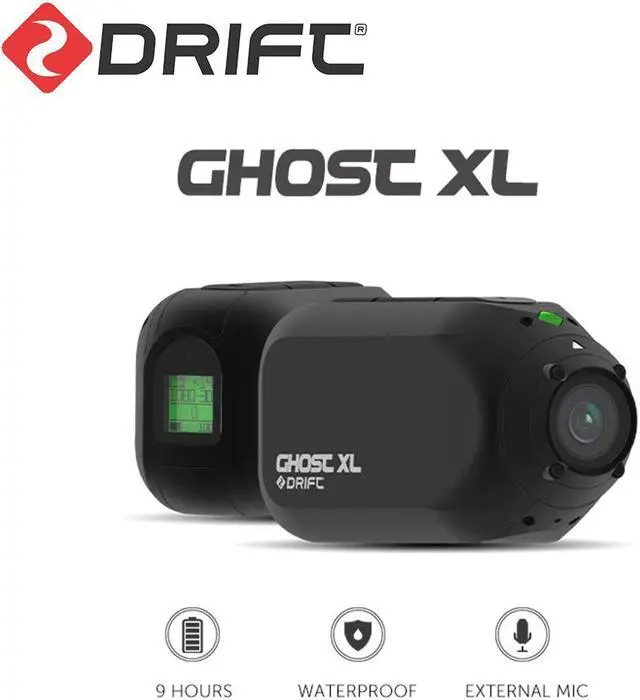 Alt view image 2 of 5 - Live Streaming  Ghost XL Action Camera Sport Cam 1080P Motorcycle Mountain Bike Bicycle Helmet Police Cam WiFi Video Camera
