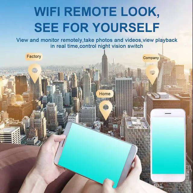 Alt view image 5 of 5 - 1080P A9 Mini WIFI Camera Wireless Camera HD Sensor Night Vision Camcorder Motion Sport DV Video Camera Home Security P2P Cam
