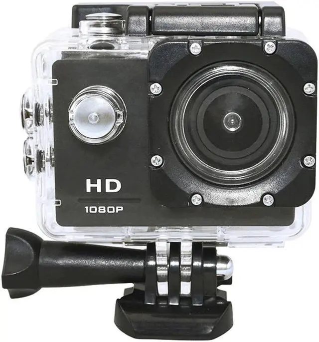 Alt view image 3 of 5 - Action Camera Plastic 30M Waterproof Go Diving Pro Sport Mini Dv 1080P Video Camera Bike Helmet Car Cam Dvr