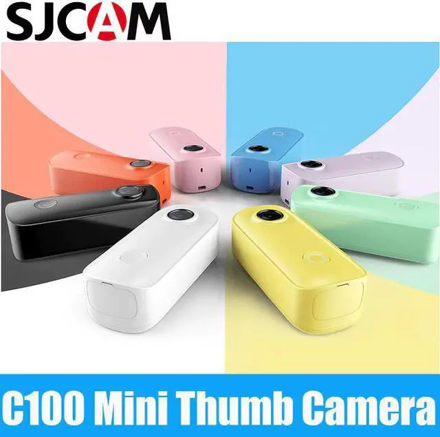 Main image of C100 Mini Thumb Camera 1080P 30FPS H.265 12MP NTK96672 2.4GHz WiFi 30M Waterproof Action Sports DV