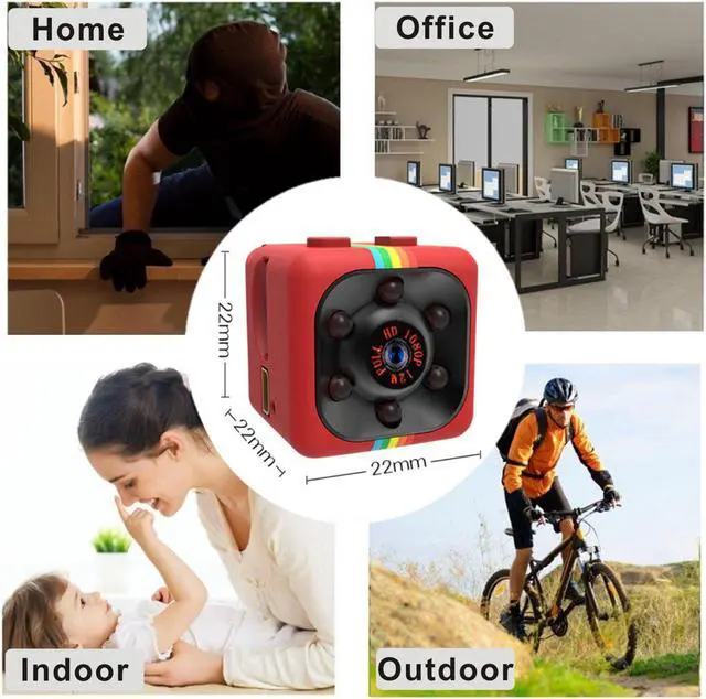 Alt view image 5 of 5 - Camera IP Camera Micro cam 1080P HD Pixels WebCam Sensor Night Vision DV Record Video Motion Sport Small CMOS Camcorder