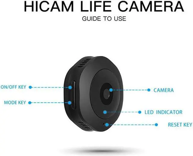 Alt view image 4 of 5 - Wifi Micro Camera Night Version Mini Action Camera Motion Sensor Camcorder Voice Video Recorder DV DVR Small Camera