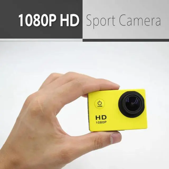 Alt view image 4 of 4 - Outdoor Sport Action Mini Camera 1080P Full HD Waterproof Cam DV  Screen Color Water resistant Video Surveillance