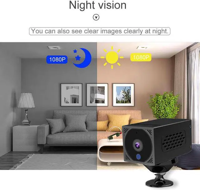 Alt view image 3 of 7 - Mini Video Camera Espia 1080P Small Night Vision Body Camcorder Outdoor Action Bike Pocket Wearable Recorder Micro Camara