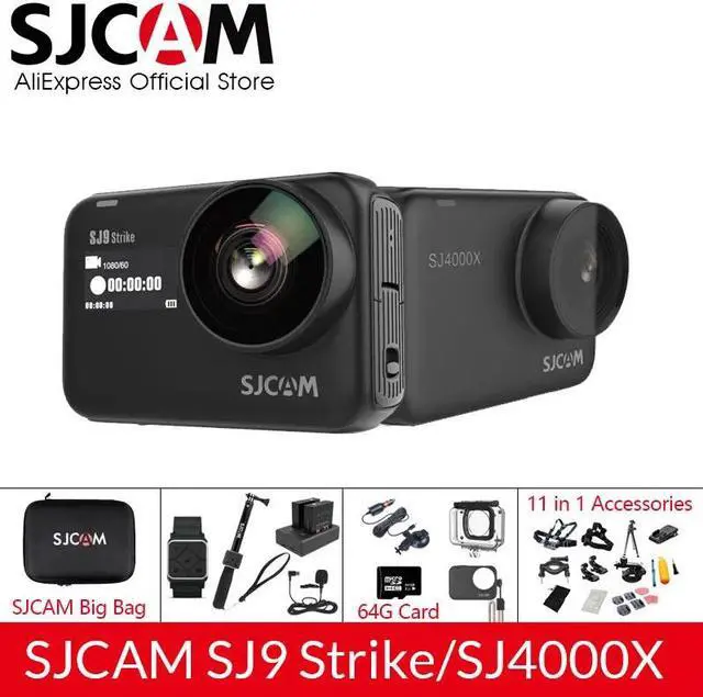 Main image of SJ9 Series SJ9 Strike SJ4000X GYRO Body Waterproof 4K Action Camera Live Streaming 2.4G Wifi Sports Video Camera