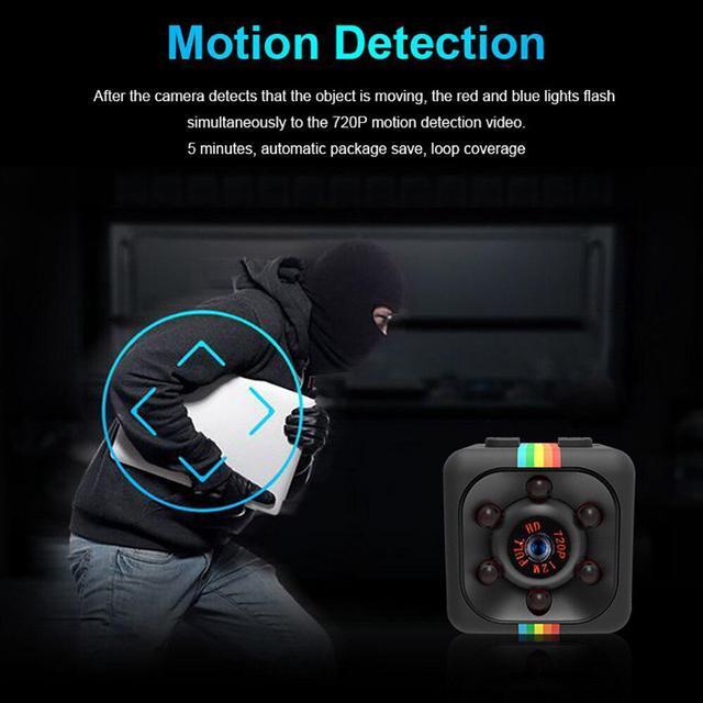Alt view image 4 of 5 - IP Camera Sport DV Sensor Night Vision Camcorder Motion DVR Micro Camera Video small Camera HD 1080P cam SQ 11 Dropshipping
