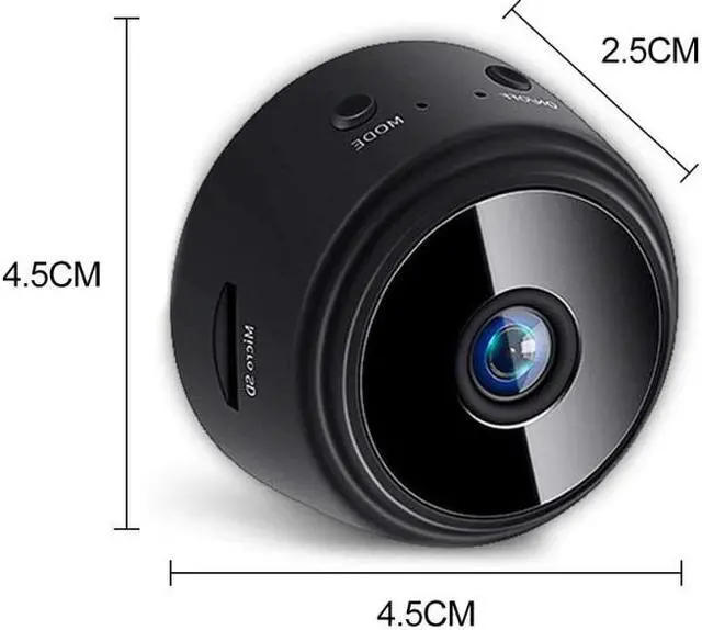 Alt view image 2 of 5 - Camera 1080P HD IP WIFI Camcorder Wireless Home Security Car DV DVR Night Vision Micro Sport Camera Cam Dropshipping