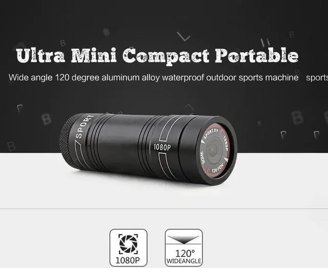 Alt view image 3 of 7 - H9 Sport Action Camera w/ Waterproof Shell 2.0inch Screen UHD Mini Camera 4K/30fps 1080p/60fps 720p/120fps Diving Video Camera