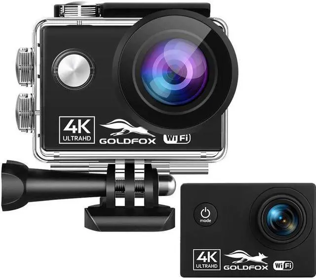 Main image of Camera 24MP Wifi Ultra HD 4K 60fps 2.0 inch IPS Screen Sport Helmet Camera 30M Go Waterproof Video Recording DV Cameras