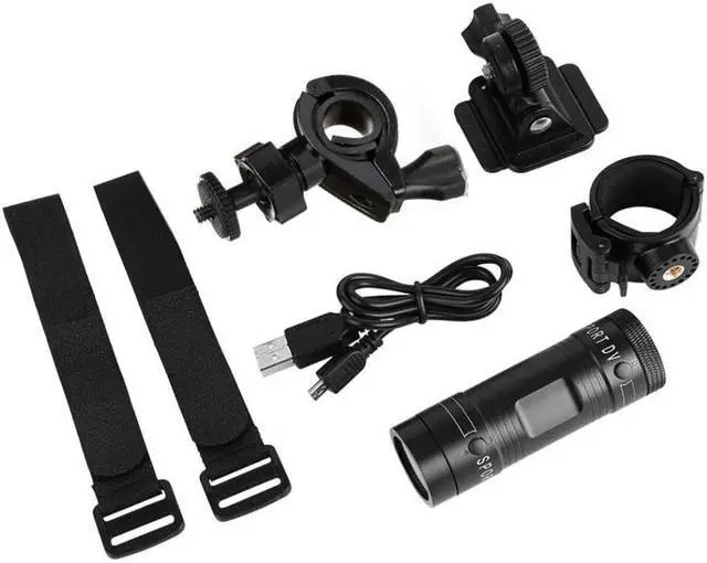Alt view image 5 of 7 - Camera Full HD 1080P Motorcycle Mountain Bike Bicycle Camera Helmet Action DVR Video Cam Motorcycle Camera Recorder