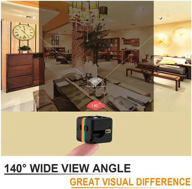 Alt view image 4 of 5 - sq11 Mini Camera HD 1080P Sensor Night Vision Camcorder Motion DVR Micro Camera Sport DV Video small Camera cam SQ 11