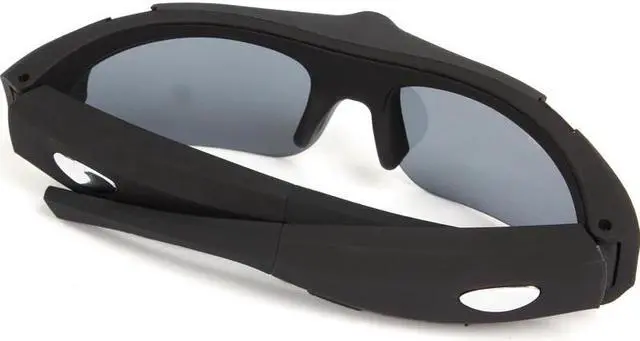 Alt view image 3 of 5 - 1080P 120 Degree Wide Angle Polarized lenses Sunglasses Camera Video Recorder Sport Sunglasses secret Cam