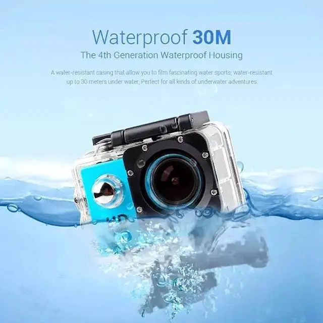 Alt view image 3 of 5 - Outdoor Mini Sports Action Camera CCTV Underwater Waterproof Water Resistant security video Surveillance photo record