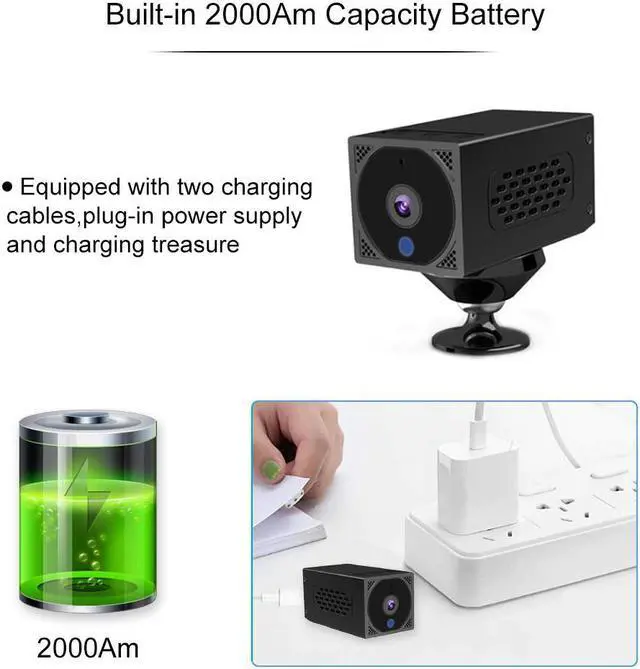 Alt view image 2 of 7 - Mini Video Camera Espia 1080P Small Night Vision Body Camcorder Outdoor Action Bike Pocket Wearable Recorder Micro Camara