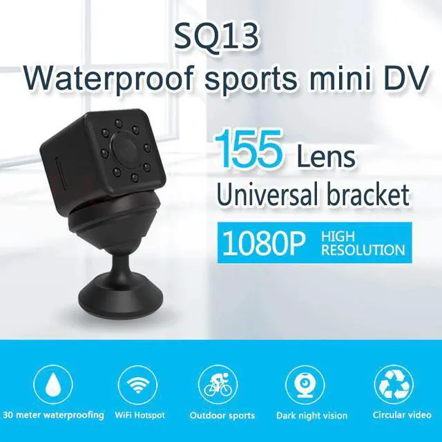 Alt view image 3 of 5 - mini Camera HD 1080P SQ13 WIFI DVR Infrared Motion Detection Camera Video recorder Sport Surveillance camera pk sq11 sq23