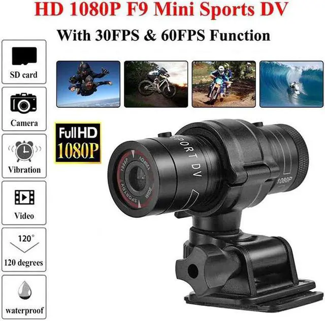 Alt view image 3 of 5 - Mountain Bike Bicycle Motorcycle Helmet Sports Action  Video DV Camcorder Full 1080p Car Video Recorder