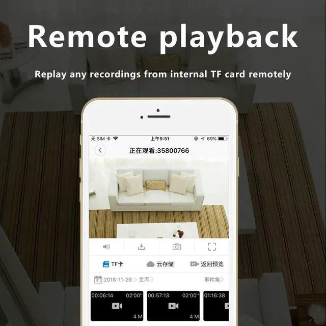 Alt view image 4 of 5 - 1080P Wifi XD Mini Camera P2P IP Smallest Mini Camcorder Sport Micro Camera DVR Voice Recorder Night Vision Motion Censor Cam