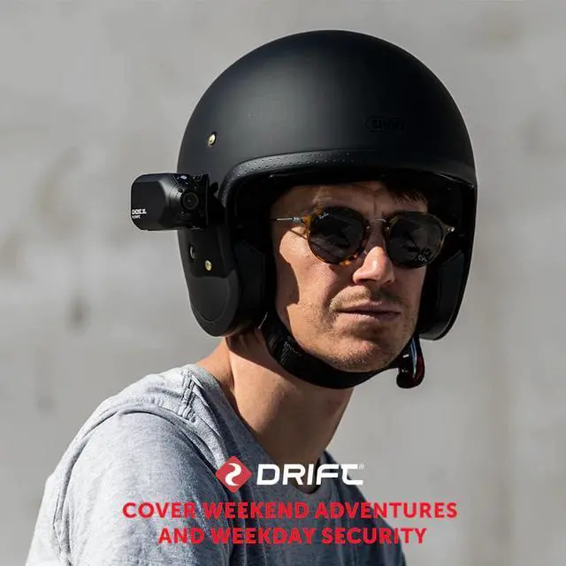 Alt view image 4 of 5 - Live Streaming  Ghost XL Action Camera Sport Cam 1080P Motorcycle Mountain Bike Bicycle Helmet Police Cam WiFi Video Camera