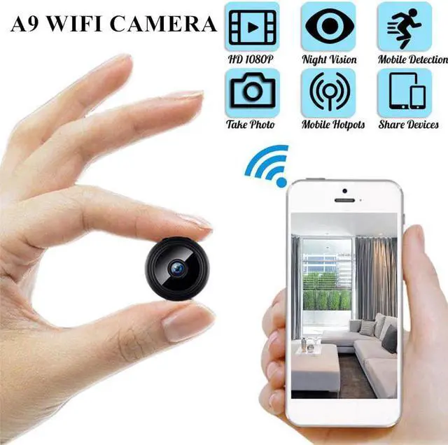 Alt view image 6 of 7 - Mini Camera HD 1080P WIFI Camcorder Sensor Night Vision Cam Motion DVR Micro Camera Sport DV Video 150-degree Small Camera