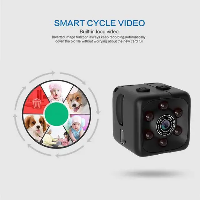 Alt view image 5 of 5 - Mini Camera 32GB 1080P Sensor Night Camcorder Motion DVR Micro Camera Sport DV Video Small Camera Cam