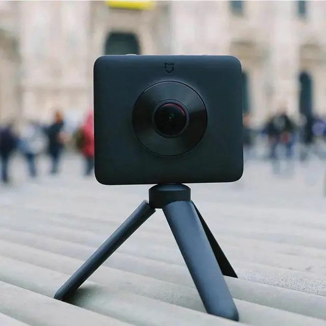 Alt view image 5 of 5 - In Stock  Mijia Sphere 360º Panorama Camera Ambarella 3.5K Video Recording 1600mAh View Action Sports Camera Kit