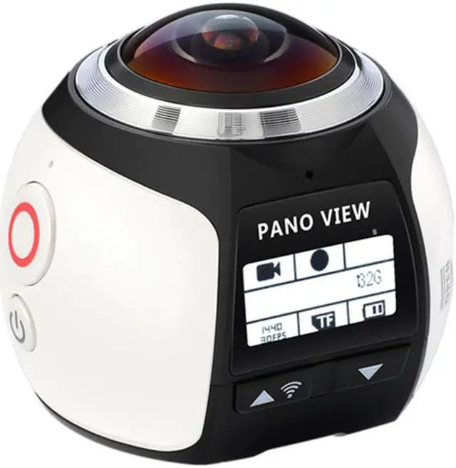 Alt view image 6 of 7 - V1 camera 360 Action Camera Wifi 2448*2448 Ultra HD Mini Panorama Camera 360 Degree Sport Driving VR Camera